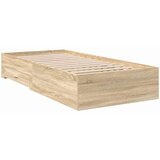  Krevetna konstrukcija Smeđa 90 x 190 cm Konstruirano drvo | Eponuda.ba