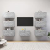  TV ormarići 7 kom 30,5 x 30 x 60 cm konstruirano drvo | shoptok.hr