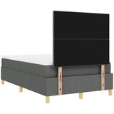  Krevet s opruga kutije Tamno siva 120 x 190 cm tkanina | shoptok.hr