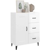  Komoda sjajna bijela 69 5x34x90 cm od konstruiranog drva | shoptok.hr