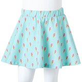  Dječja suknja svijetla boja mente 128 | shoptok.hr