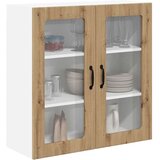 Stenska kuhinjska omarica s polico Umetni hrast 80 x 31 x 80 cm | Shoptok.si