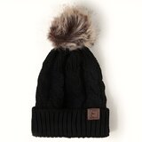  Dječja pletena kapa - Crna KP12290 | shoptok.hr