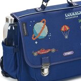CARAMEL & CIE CARTABLE 38 CM PIXEL ART Tamno plava | shoptok.hr