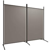 Sobna pregrada s 2 panela antracit 175 x 180 cm od tkanine | Eponuda.ba