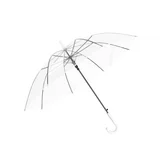 Kišobran PVC providni beli 90cm ( L506 )