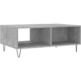  Stolić za kavu boja betona 90 x 60 x 35 cm konstruirano drvo Siva | Shoptok.si