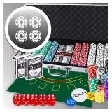  Retoo DR294 poker set 500 žetonov v aluminijastem kovčku | Shoptok.si