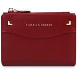 INF Črna denarnica iz PU usnja - kompaktna in elegantna ženska denarnica Red, (21741267) | Shoptok.si
