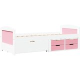  Dnevni krevet s 5 ladica bez madraca IRUN bijelo&roza 90x200 cm | Eponuda.com