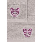 Foutastic Hope - Grey Grey Bath Towel | ePonuda.com