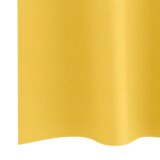  Zavjese 2 pcs žuta boja senfa 175 x 140 cm Poliester | shoptok.hr