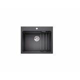 Blanco sudoper ETAGON 6 InFino SILGRANIT ANTRACIT, pribor inox nosači, bez dalj. upr. | shoptok.hr