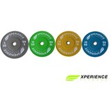  set bumper ploča u boji experience fitness 100 kg | Eponuda.com
