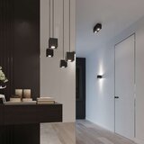  Obesna svetilka QUAD 1 črna, (21347998) | Shoptok.si