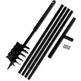 Jeklen spiralni vrtalni sveder za zemljo z ročajem 180 mm s 5 m pod., (21366922)