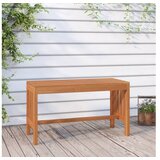  Vrtna klupa 80 cm od masivnog drva eukaliptusa | shoptok.hr