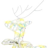 vidaXL LED jelene med 60 LED 3 pcs Toplo bela PET | Shoptok.si