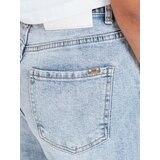 DStreet Jeansy damskie szerokie z przetarciami niebieskie | shoptok.hr