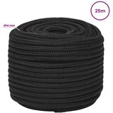  Višenamjensko pomoćno uže 14 mm 25 m Crna PP - Crna 14 mm 25 m | shoptok.hr