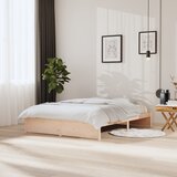 Maison Chic Posteljni okvir - Dvoposteljna postelja - Zakonska postelja trden les 150x200 cm-J15460, (21771176) | Shoptok.si