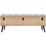 vidaXL Klupa za pohranu 110 cm od masivne jelovine | shoptok.hr