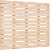 Maison Chic stensko posteljno vzglavje - vzglavna omarica - nočna omarica 96x3x91,5 cm trdna borovina, (21705268) Cene