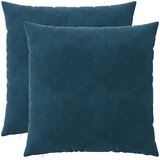  Presvlaka za jastuk 2 pcs HEERLEN Plava 65 x 65 cm Baršun | shoptok.hr