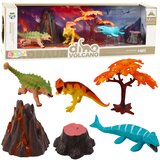 Set figurica dinosaura sa narančastim drvom - 6elemenata  Set figurica dinosaura sa narančastim drvom - 6elemenata Slike
