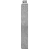  Vzglavje Betonsko siva 180 x 16,5 x 103,5 cm Konstruiran les, (5000109385) | Shoptok.si