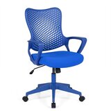 Costway Ergonomski pisarniški stol z mrežastim naslonjalom Modri fotelj, (5000357919) Cene