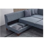 Atelier Del Sofa Ugaona garnitura na razvlačenje West Left, 230x285 cm, Siva | Eponuda.ba