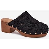 Boto Crochet Women's Heels Black Senevia | ePonuda.com