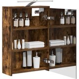  Kopalniška ogledalna omara Dimljeni oreh 43 x 16 x 62.5 cm, (5000232809) | Shoptok.si