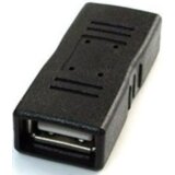 Cablexpert A-USB2-AMFF zensko-zenski adapter USB 2.0 coupler, black Cene