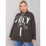 RELEVANCE Sweatshirt-RV-BL-7166.78P-dark khaki | Shoptok.si
