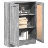 Ormarić za knjige siva boja hrasta 82,5 x 30,5 x 115 cm drveni | shoptok.hr