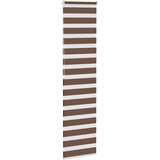 Zebra zavjesa Smeđa 60x200 cm Širina tkanine 55,9 cm Poliester | Shoptok.si