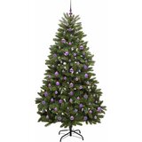  Umjetno božićno drvce 210 cm 300 LED lampica Topla bijela | shoptok.hr