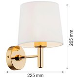  Argon 4728 - Zidna svetiljka PONTE 1xE27/15W/230V | Eponuda.com