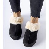  Black slippers with light fur Andonno | Eponuda.ba