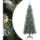 vidaXL Umestno božično drevo med 300 LED Zelena 86 x 86 x 210 cm, (5000067858) | Shoptok.si