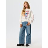 Sinsay Kratka božićna crewneck sweatshirt majica Stitch Slike