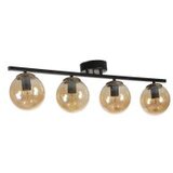 Opviq yeni can 4 Lü siyah bal Camlı avize blackamber chandelier | ePonuda.com