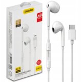 Dudao SLUŠALKE EARTH USB TIP C BELE, STEREO, ZDRUŽLJIVE S TELEFONI, (21968898) | Shoptok.si