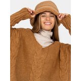 Och Bella Sweater-TW-SW-BI-M903.33X-camel | Shoptok.si