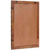  Zrcalo za kupaonicu Finš acacije smeđa 50 x 70 x 3 cm | shoptok.hr
