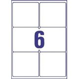 Avery Zweckform Neprosojne etikete za pakete 99,1 x 93,1 mm | Shoptok.si