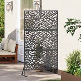  Zaslon za privatnost 100 x 50 x 180 cm Čelik Crna | shoptok.hr