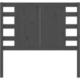  Vzglavna sivo 81x4x100 cm trdna borovina, (20647188) | Shoptok.si